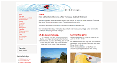 Desktop Screenshot of cvjm-mettmann.de